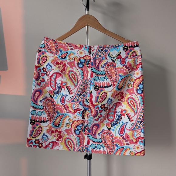 ✨NWOT Talbots Petites Paisley Skirt | Size 10P ✨ - Picture 2 of 5